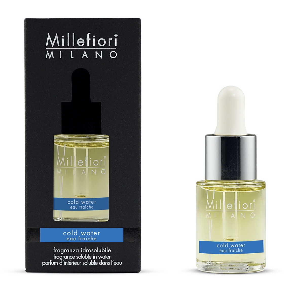 AROMA OLEJ MILLEFIORI – COLD WATER - Bytové parfémy